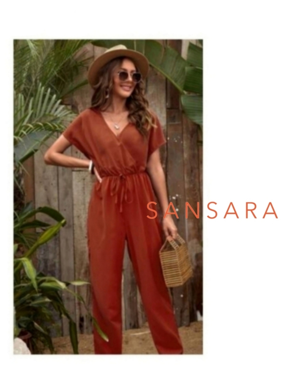 NWOT Romper by Sansara in Rust